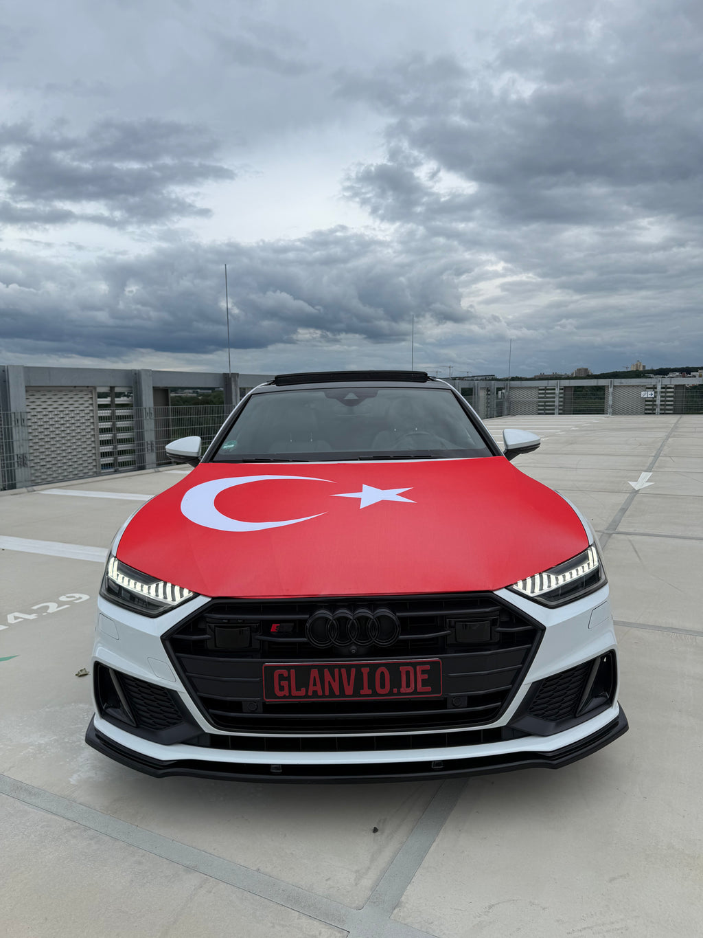 MOTORHAUBEN-FAHNE WM 2026 Türkei