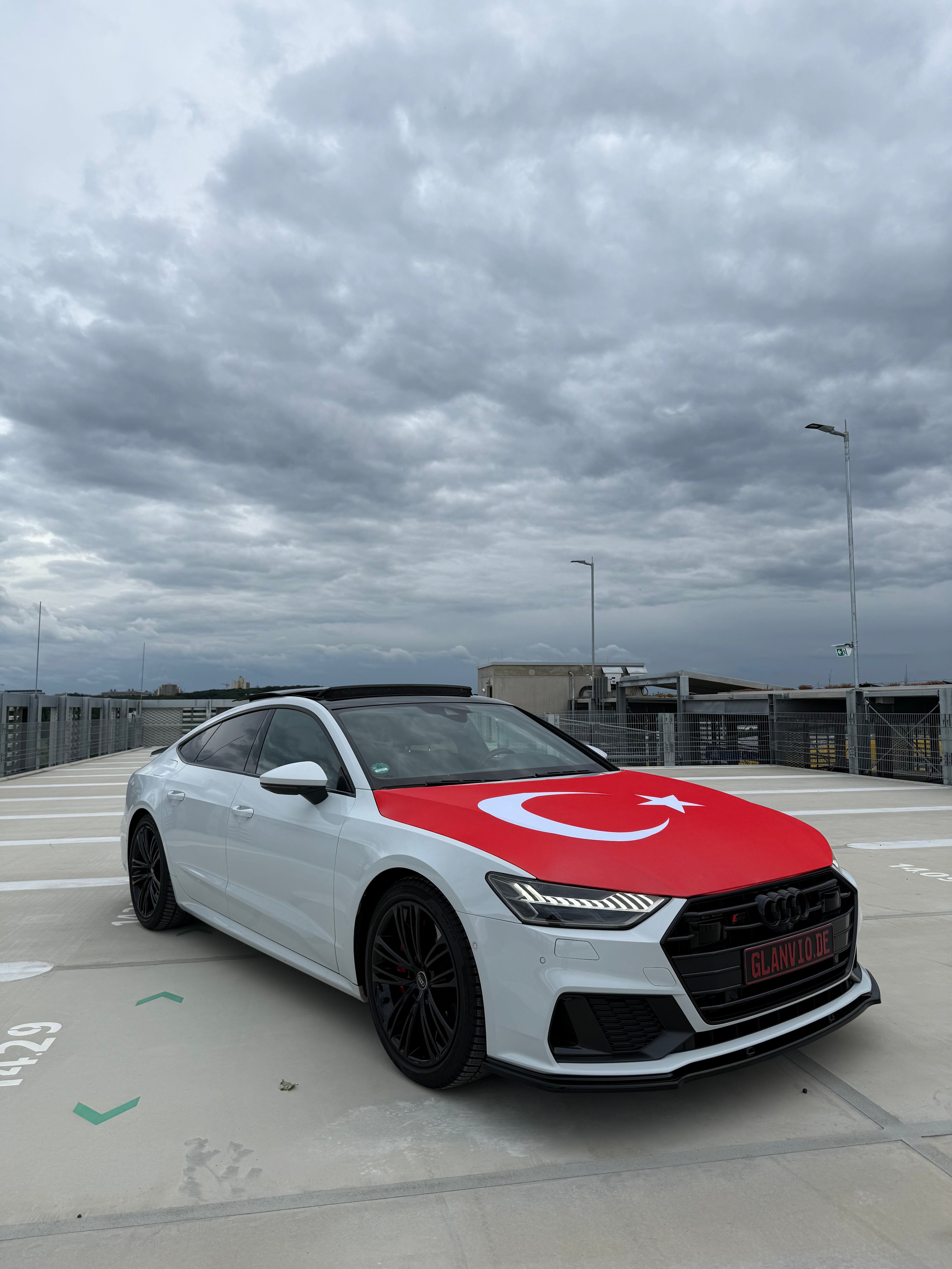 MOTORHAUBEN-FAHNE WM 2026 Türkei